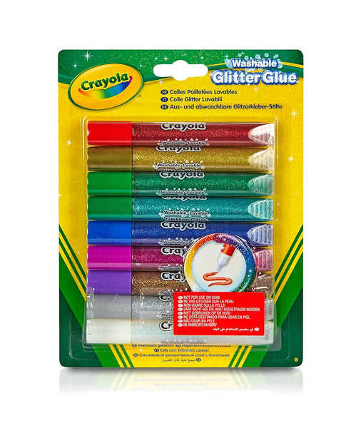 Crayola 9 Washable Glitter Glue