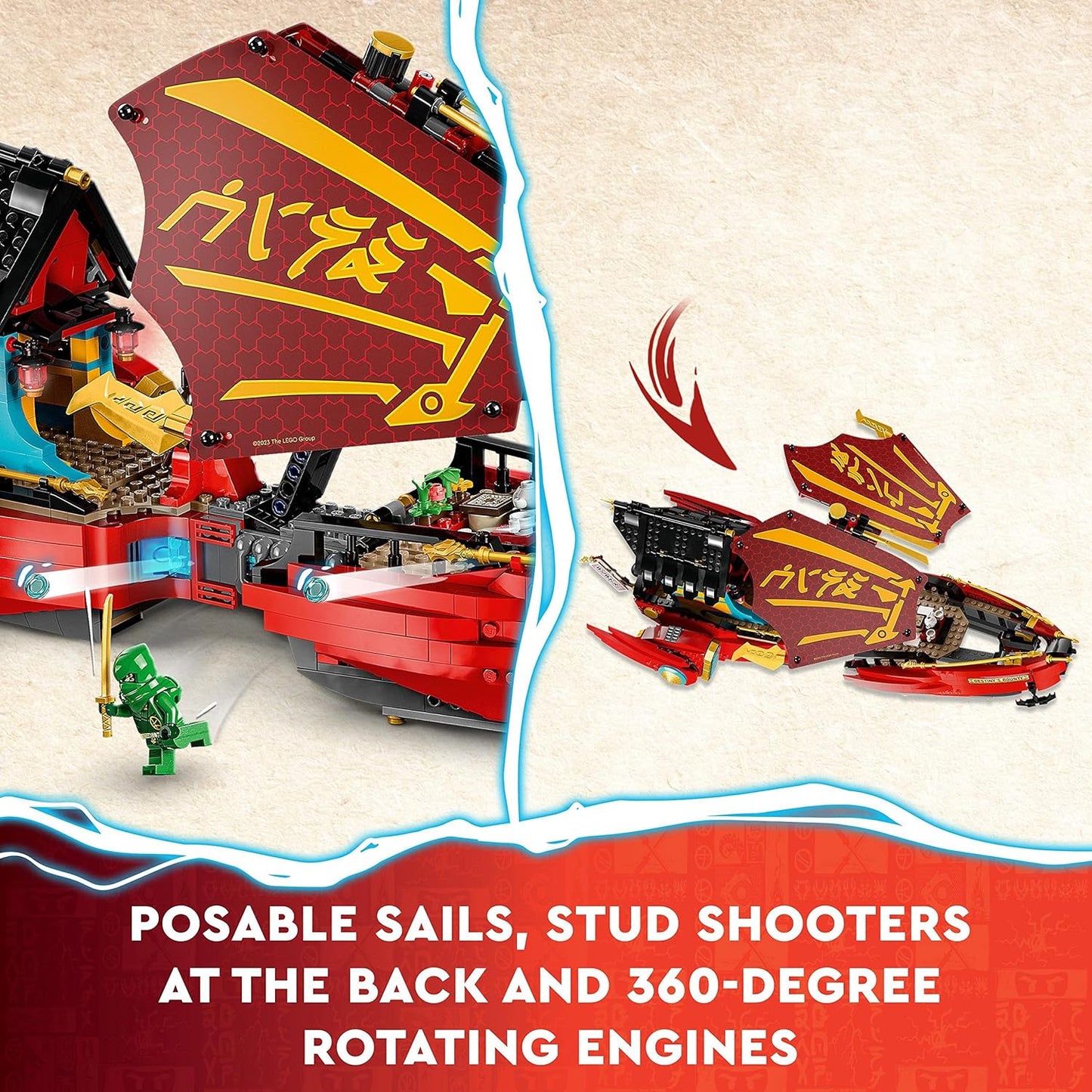 LEGO® | Ninjago: Destiny's Bounty Race Against Time (71797)