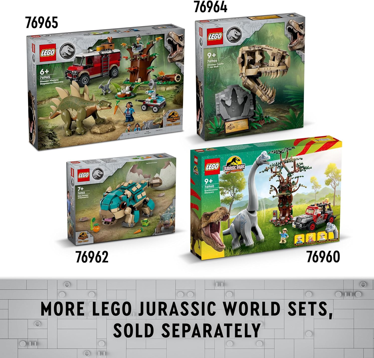 LEGO® | Jurassic World: Dinosaur Missions: Allosaurus Transport Truck (76966)