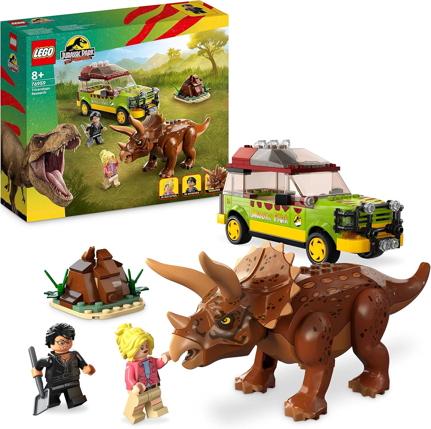 LEGO® | Jurassic Park: Triceratops Research (76959)