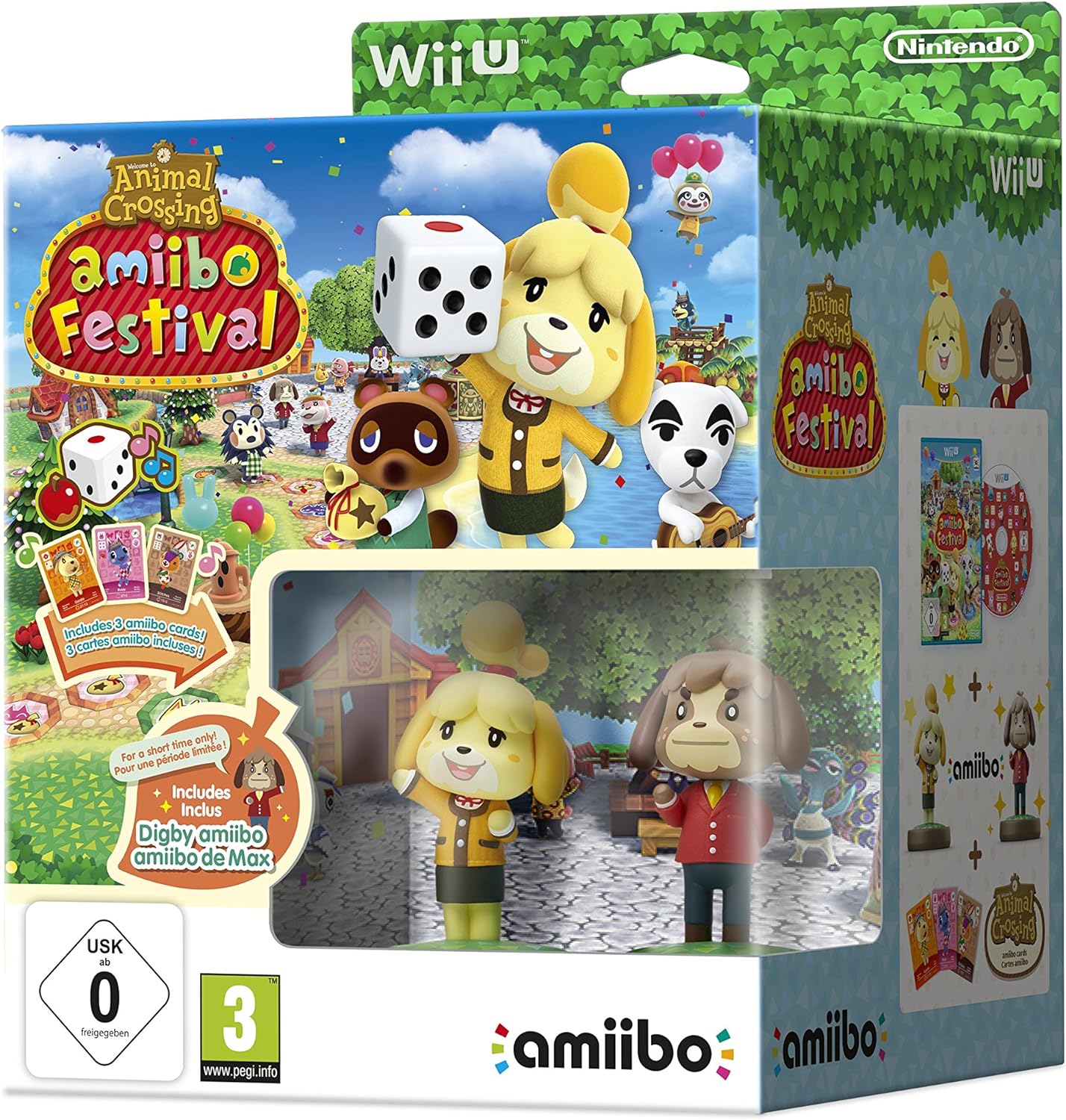 Animal Crossing Festival + Amiibo & Cards (Nintendo Wii U)