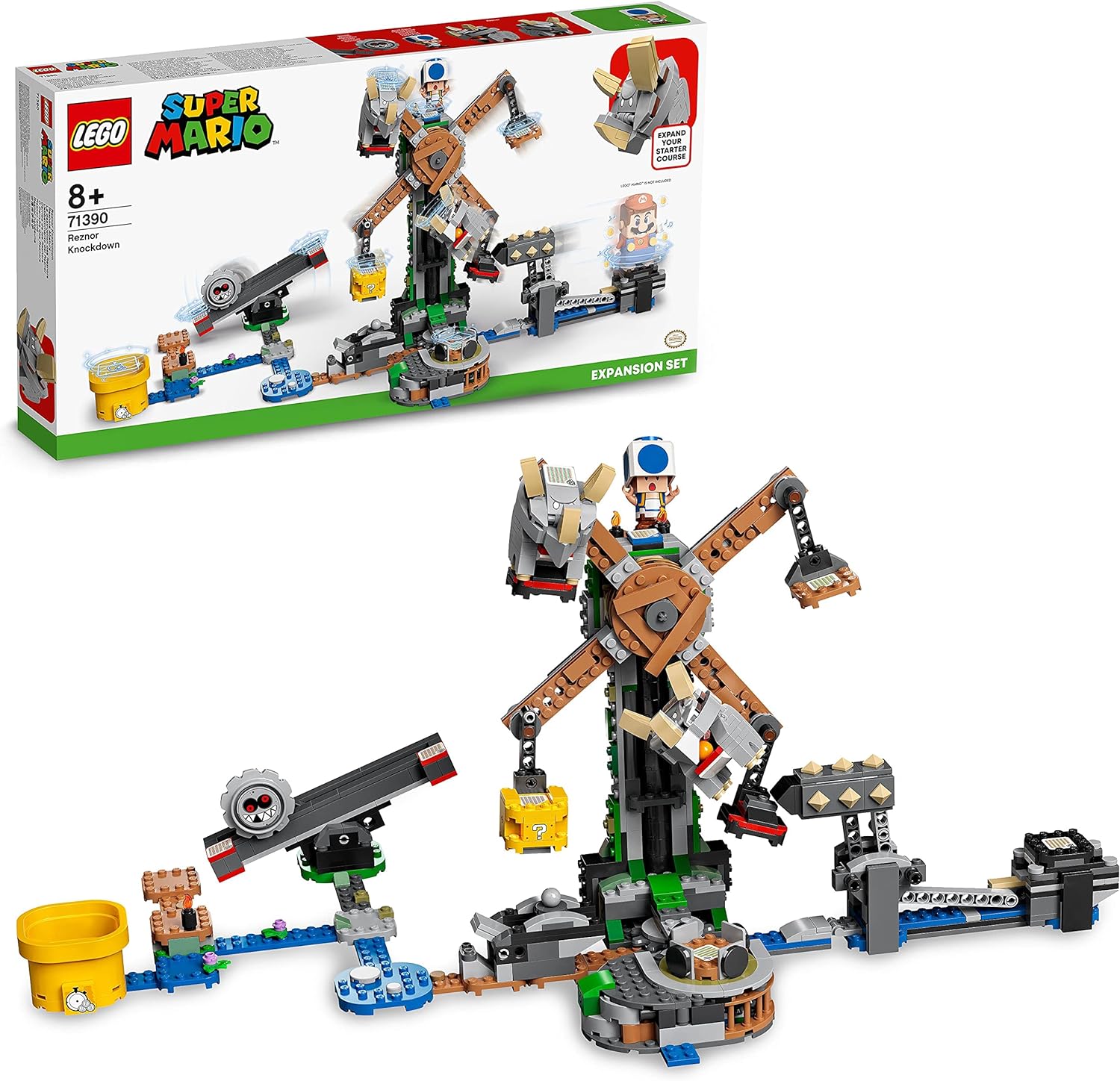 LEGO® | Super Mario: Reznor Knockdown Expansion Set (71390)