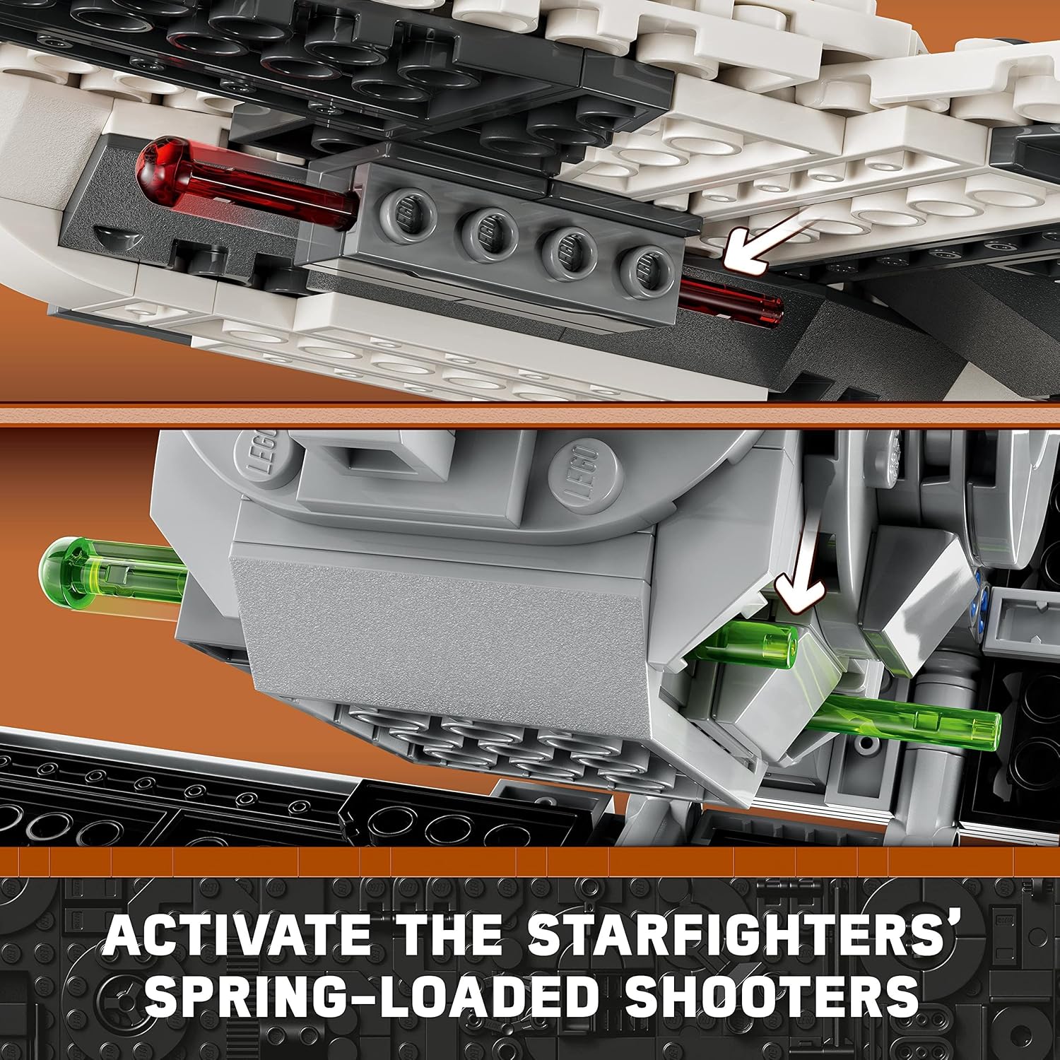 LEGO® | Star Wars: Mandalorian Fang Fighter vs TIE Interceptor (75348)