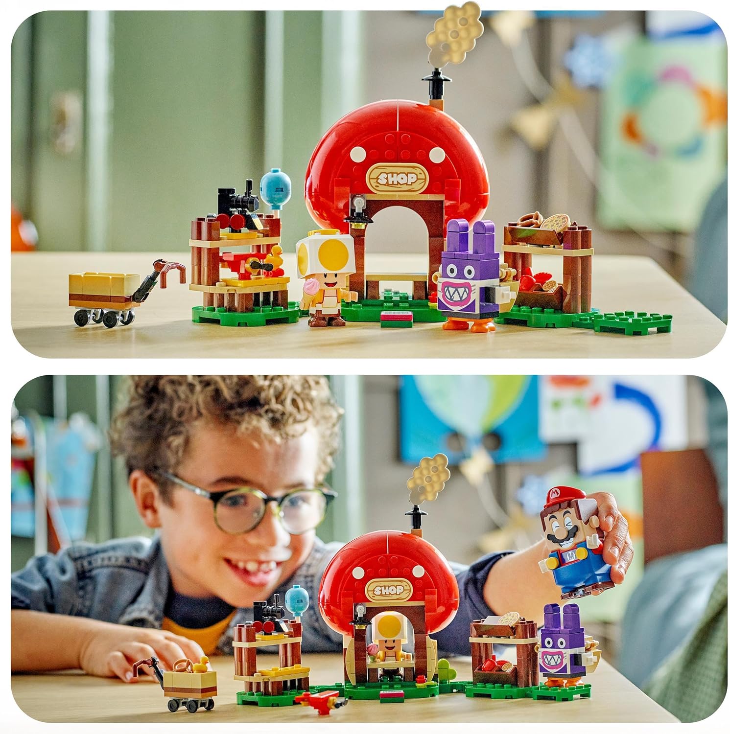 LEGO® | Super Mario: Nabbit at Toad's Shop Expansion Set (71429)