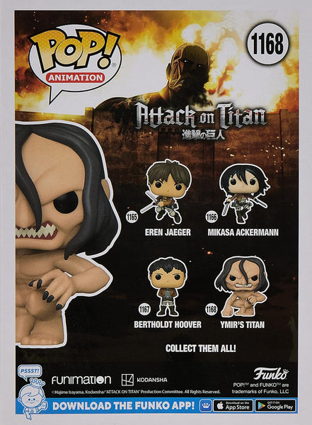 Funko POP: Attack On Titan Ymirs Titan 1168