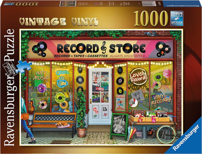 Ravensburger | Vintage Vinyl Record Store Puzzle (1000pcs)