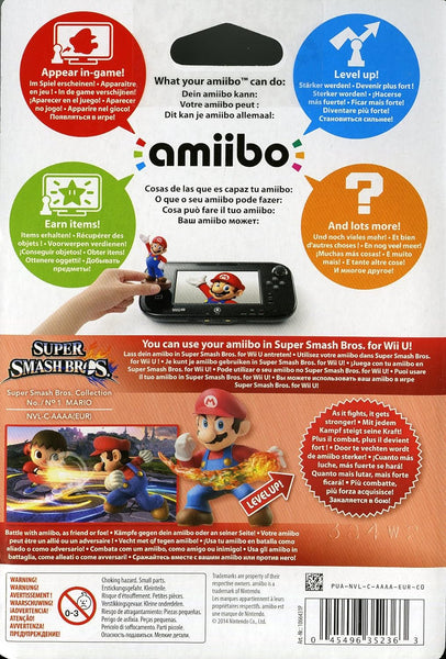 Mario - Super Smash Bros. - Nintendo Switch - Amiibo