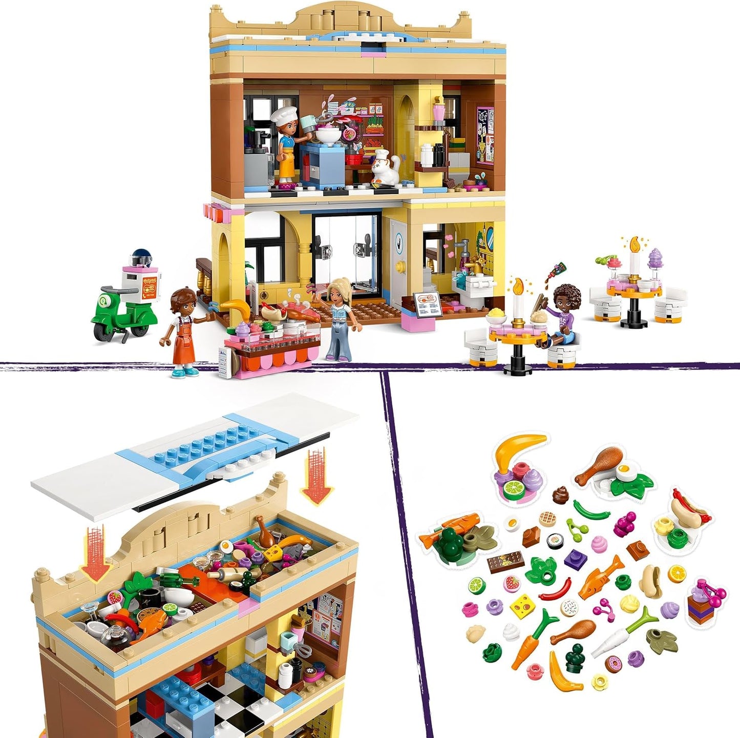 LEGO® | Friends: Restaurant and Cooking School (42655)