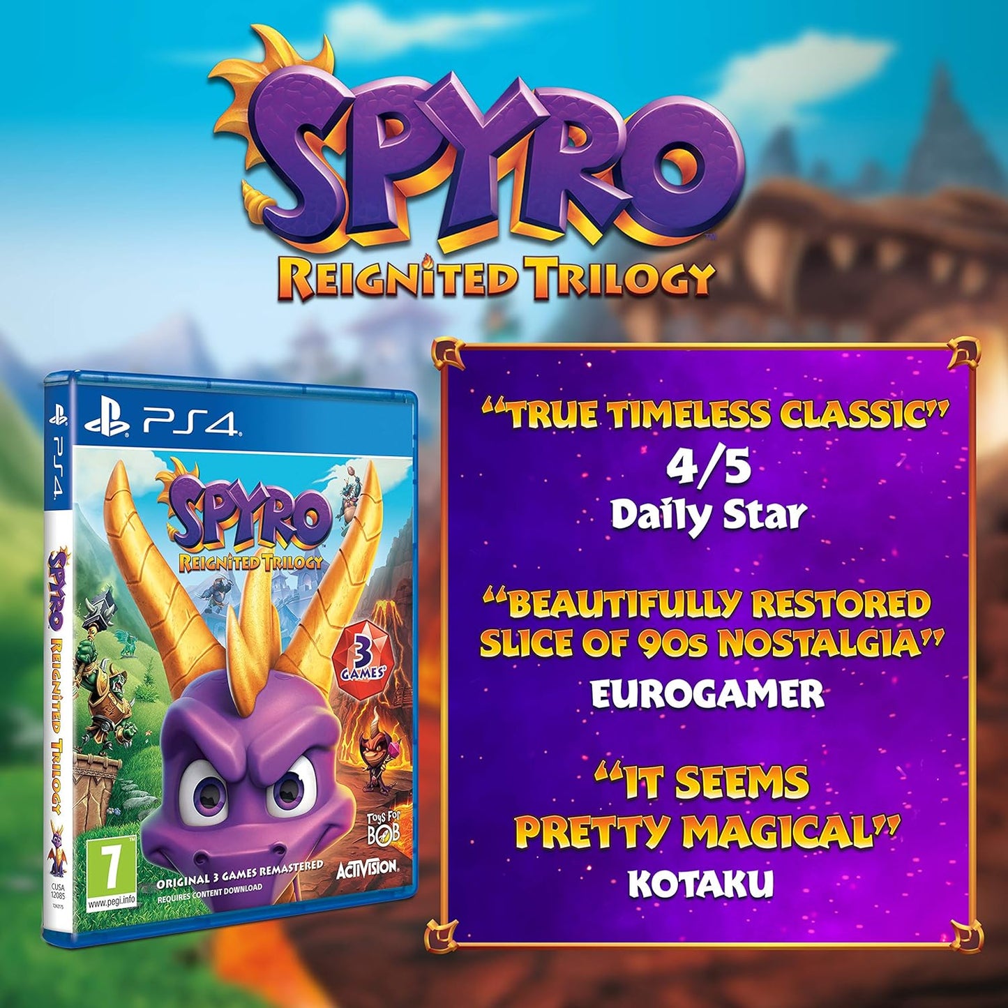 Spyro Reignited Trilogy (PlayStation 4)