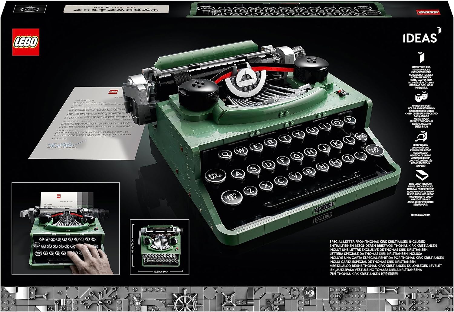 LEGO® | Ideas: Typewriter (21327)