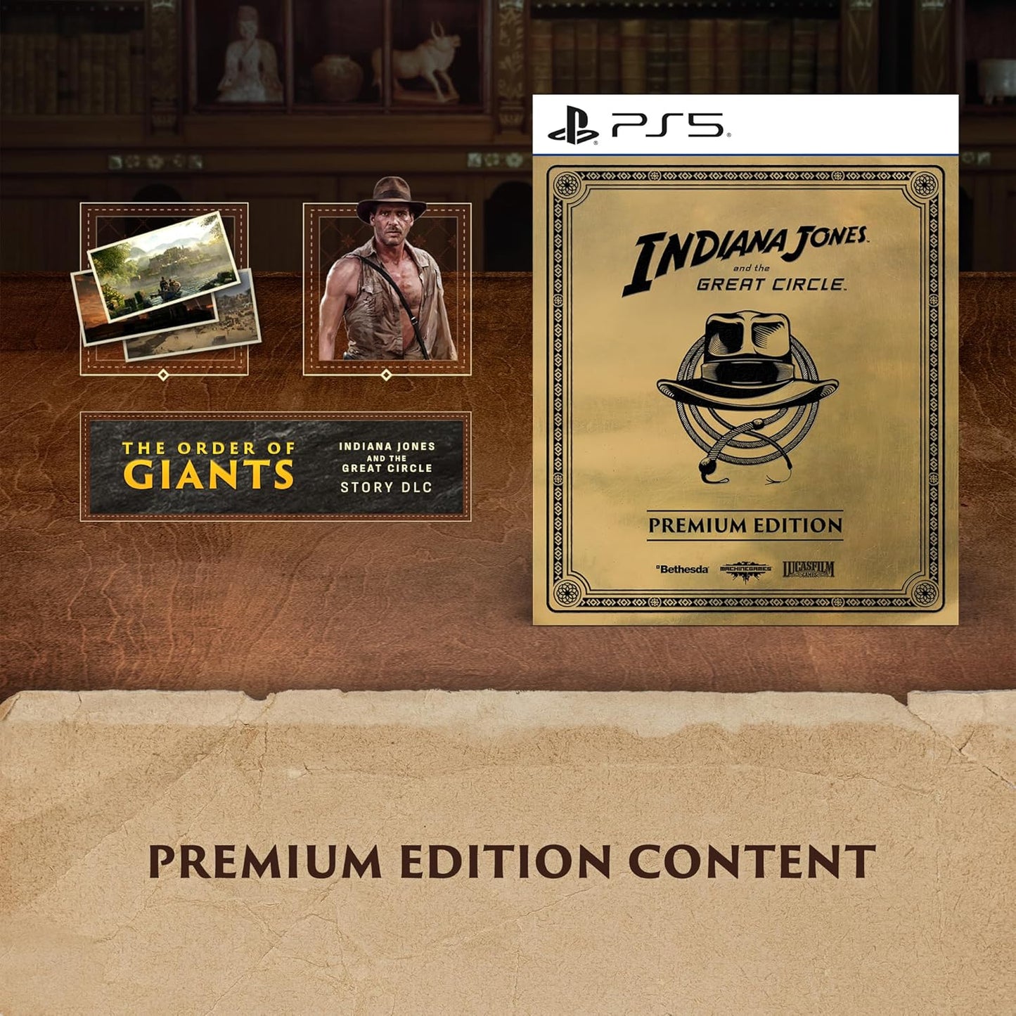 Indiana Jones and the Great Circle – Premium Edition (PlayStation 5)