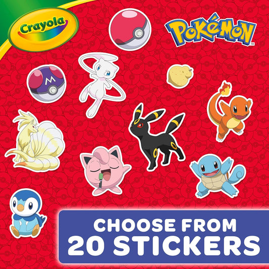 Crayola Pokemon 96-page Colouring Book