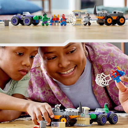 LEGO® | Marvel: Spidey Hulk vs Rhino Truck (10782)