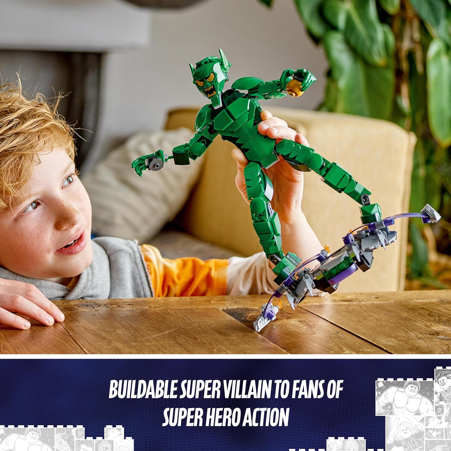 LEGO® | Marvel: Green Goblin Construction Figure (76284)