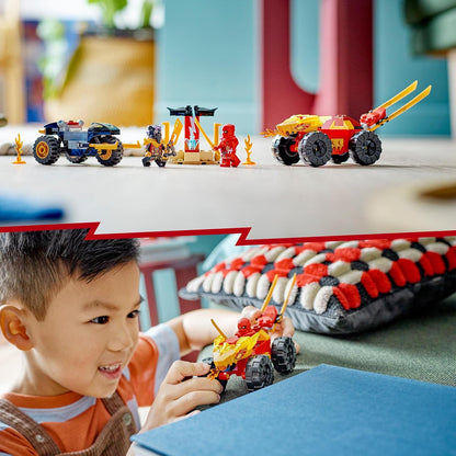 LEGO® | Ninjago: Kai & Ras's Car and Bike Battle (71789)
