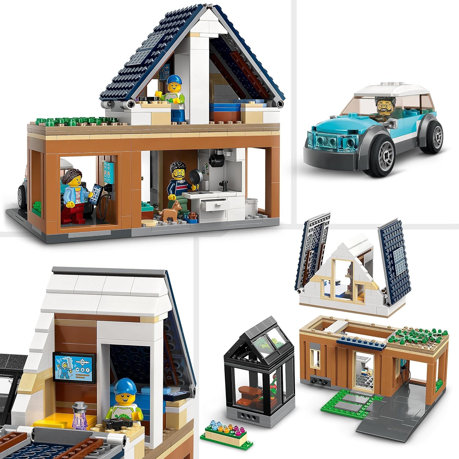 LEGO® | City: Family House and Electric Car (60398)