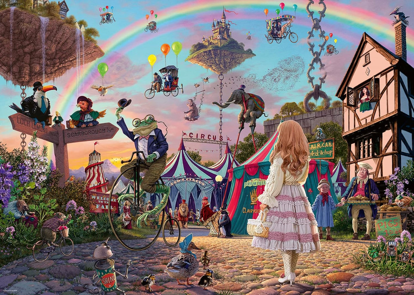 Ravensburger | Look & Find No.2, Enchanted Circus, 1000pc