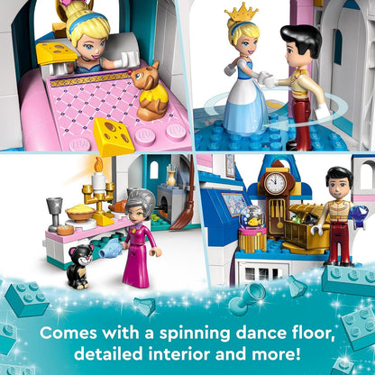 LEGO® | Disney: Cinderella & Prince Charming's Castle (43206)