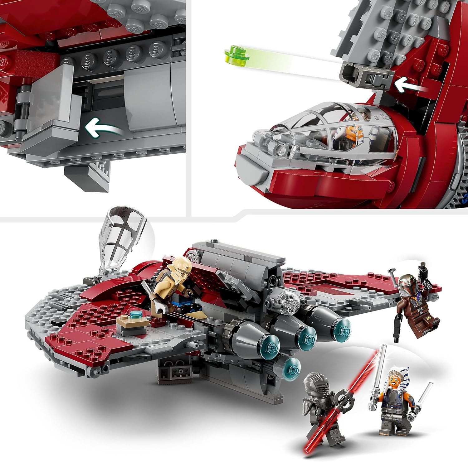 LEGO® | Star Wars: Ahsoka Tano's T-6 Jedi (75362)