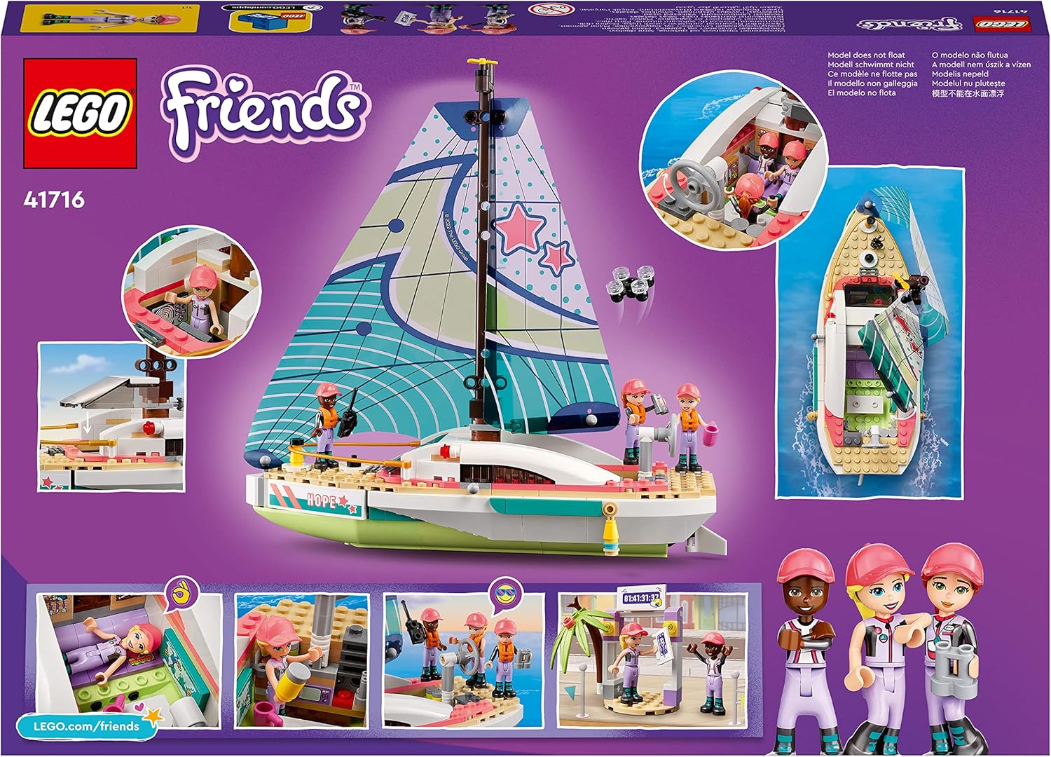 LEGO® | Friends: Stephanie's Sailing Adventure (41716)