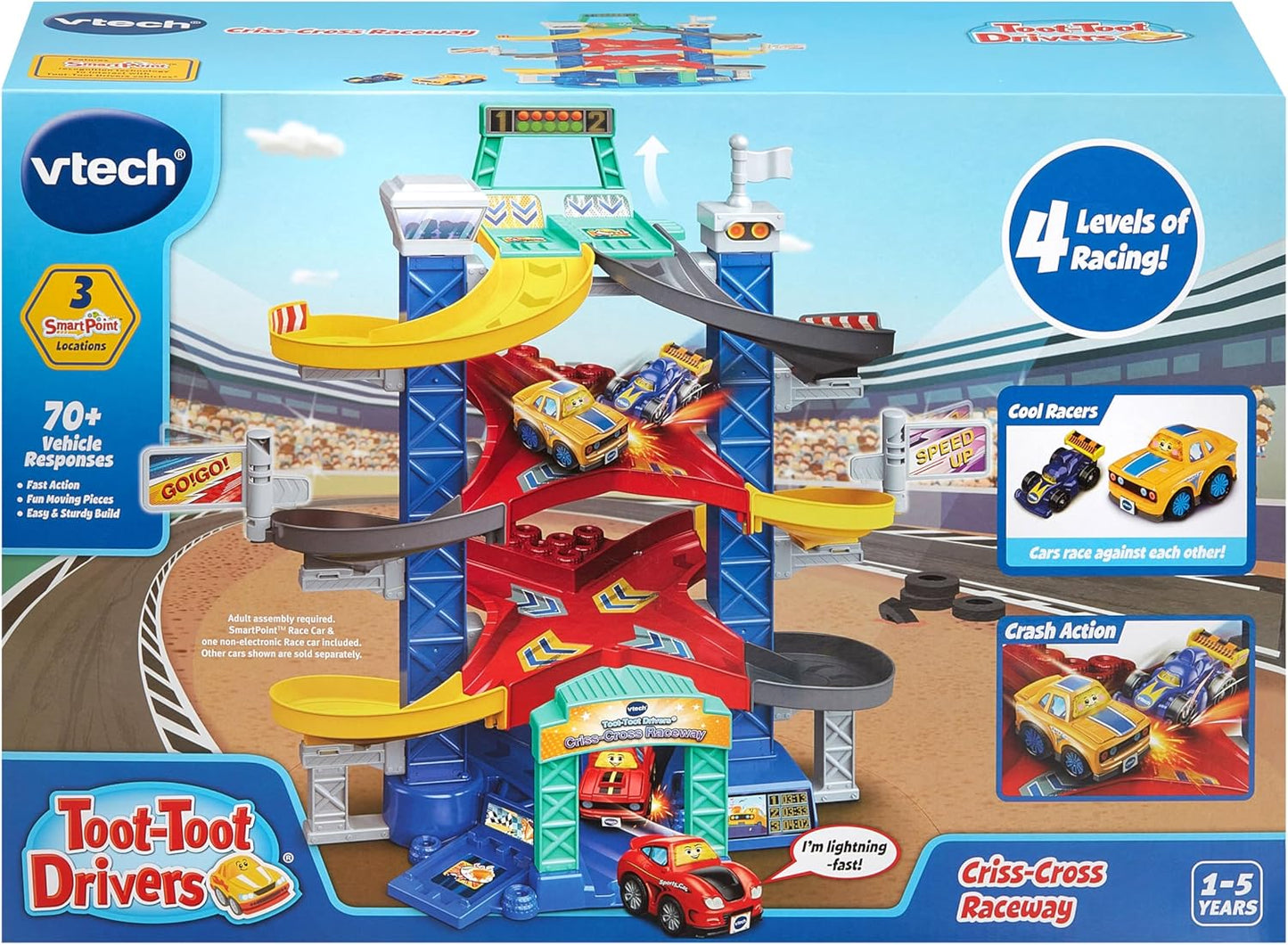 VTech: Toot-Toot Drivers Criss Cross Spirals Raceway