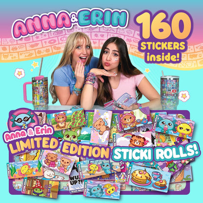 Sticki Rolls Anna & Erin BFF Pack