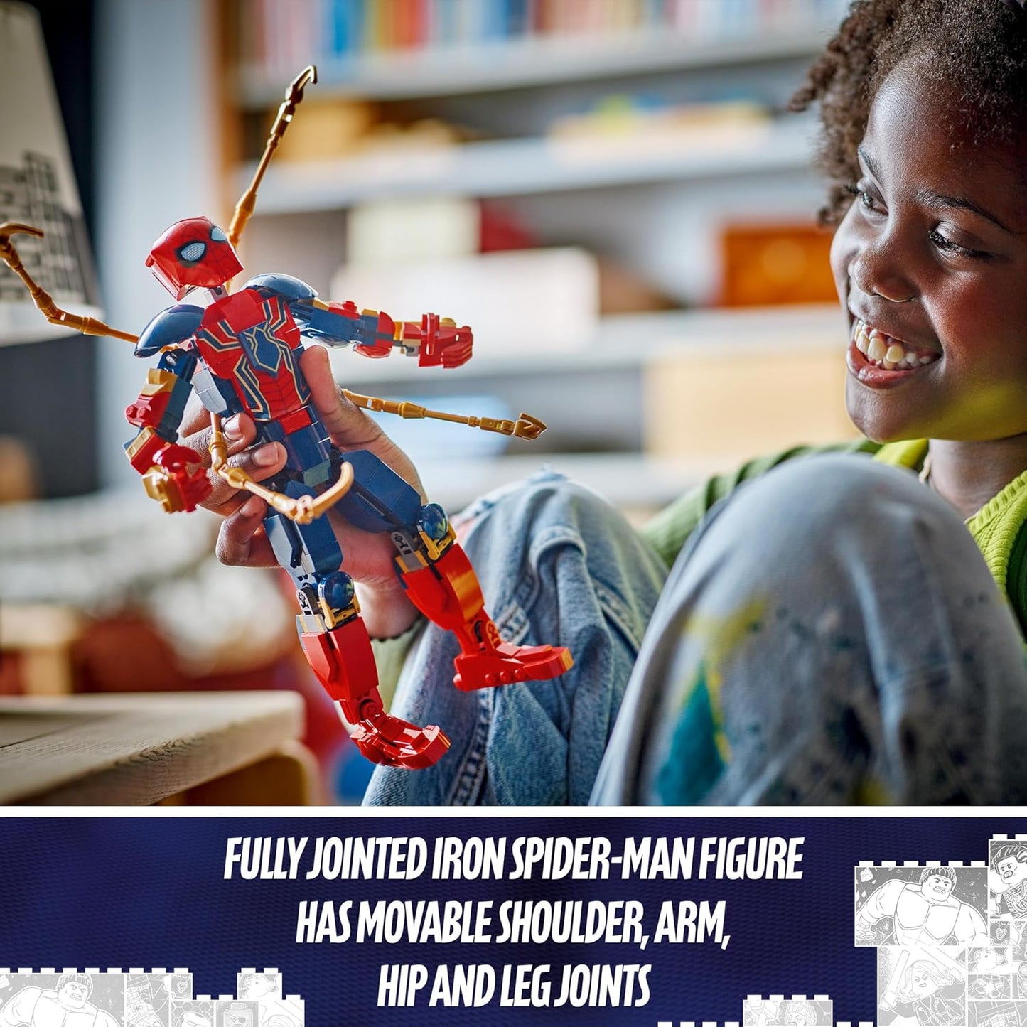 LEGO® | Marvel: Iron Spider-Man Construction Figure (76298)