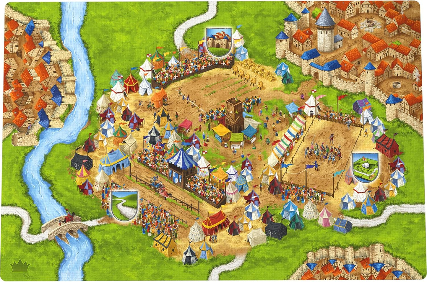 Carcassonne: Jousts & 2 Crests (Exp. 6 2025)