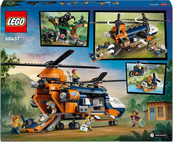 LEGO® | City: Jungle Explorer Helicopter at Base Camp (60437)