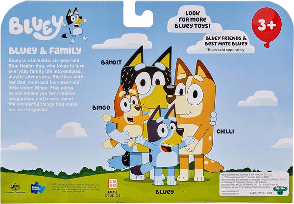 Bluey: Bluey & Family Figure 4 Pack
