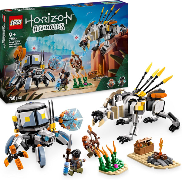 LEGO® | Horizon: Aloy & Varl vs. Shell-Walker & Sawtooth (77037)