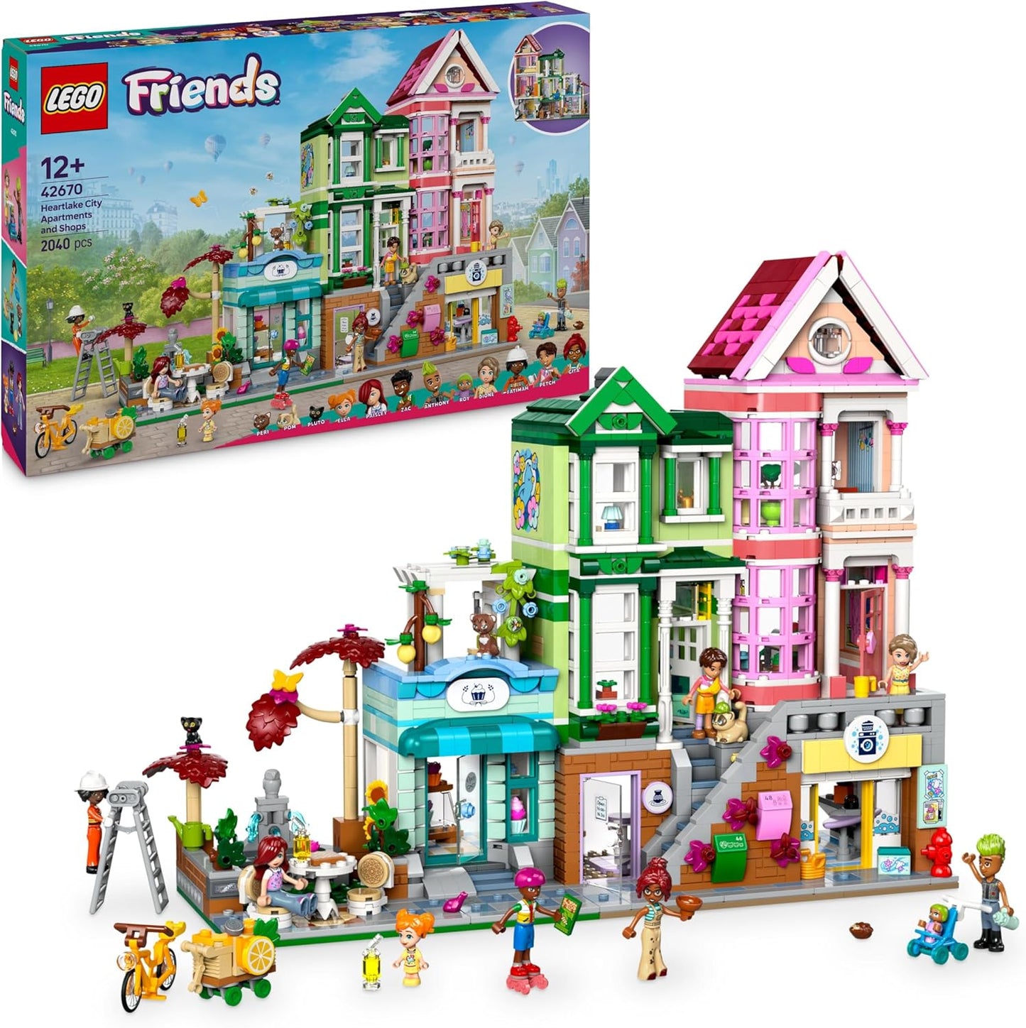 LEGO® | Friends: Heartlake City Apartments and Stores (42670)