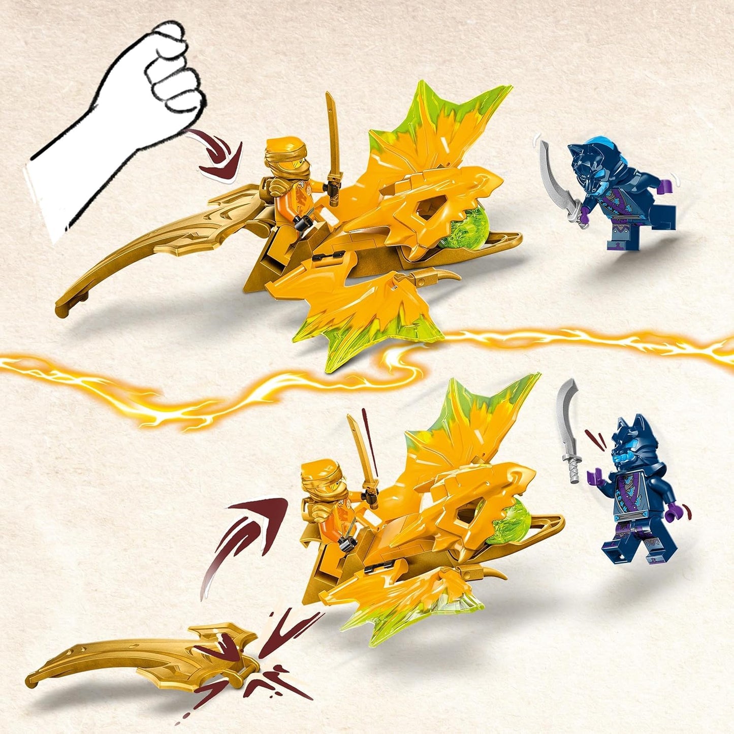 LEGO® | Ninjago: Arin's Rising Dragon Strike (71803)