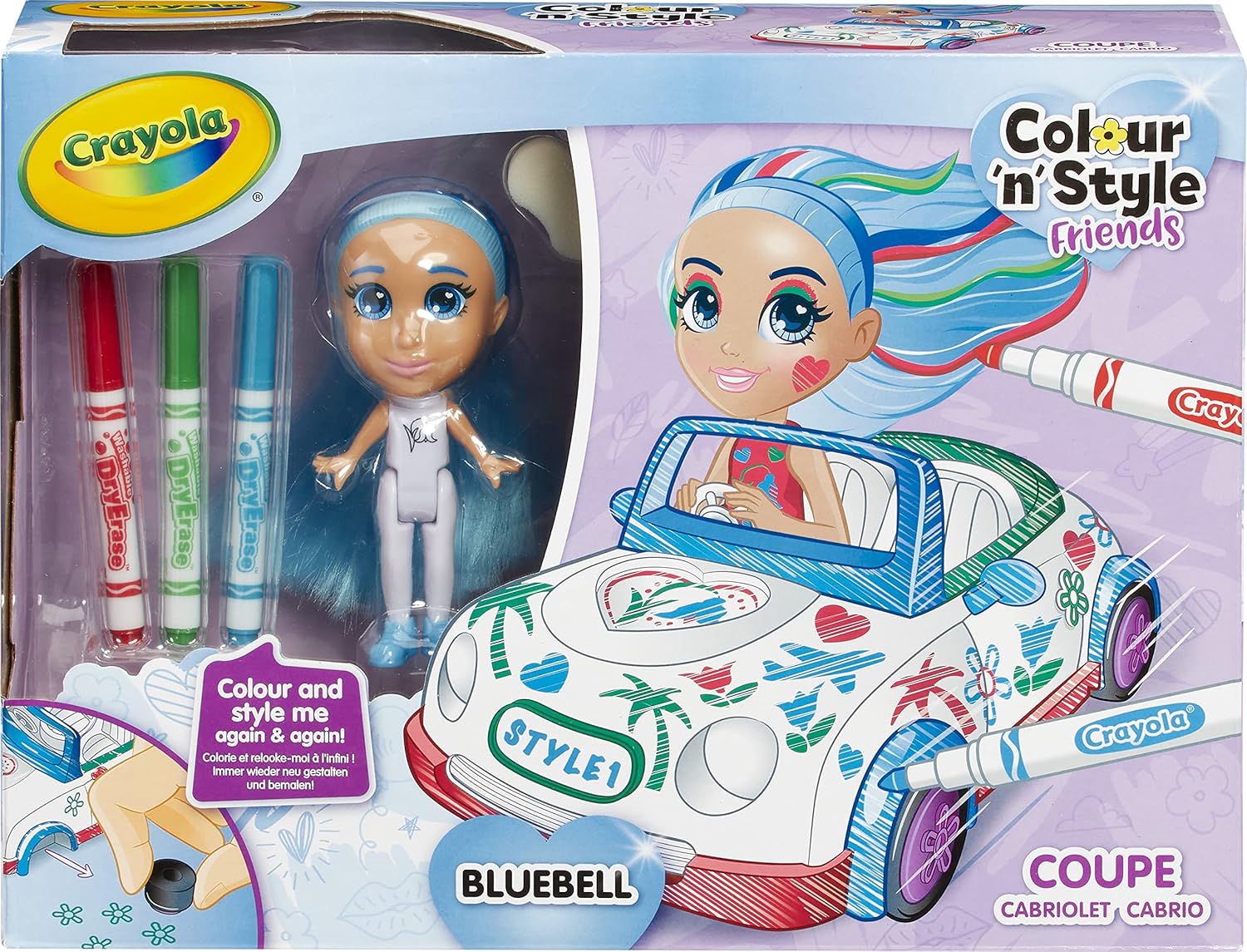 Crayola Colour n Style - Coupe
