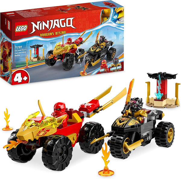 LEGO® | Ninjago: Kai & Ras's Car and Bike Battle (71789)