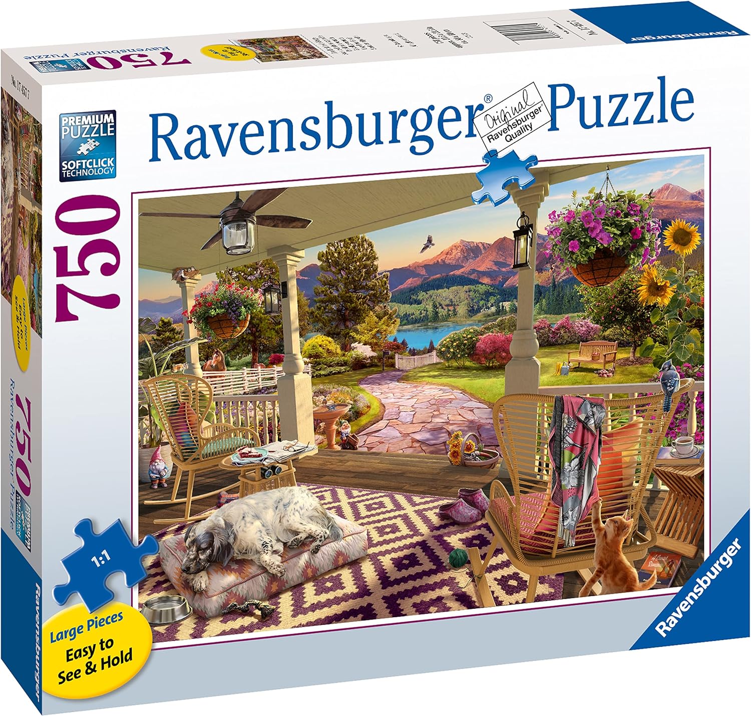 Ravensburger | RAVENSBURGER COZY FRONT PORCH VIEWS 750 P