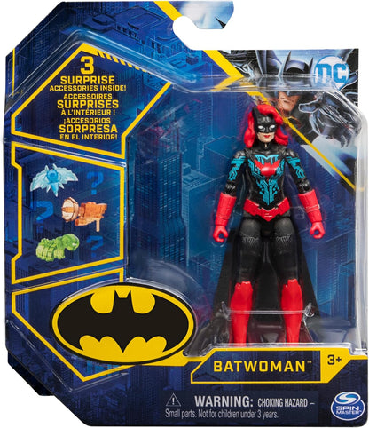 Batman 4in Basic Figure: Caped Crusader Assorted