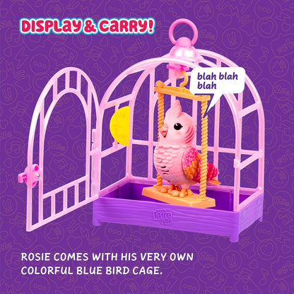 Little Live Pets My Really Real S2 Bird & Cage Rosie