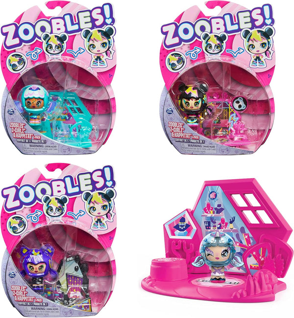 Zoobles: Girl Happitat Asst