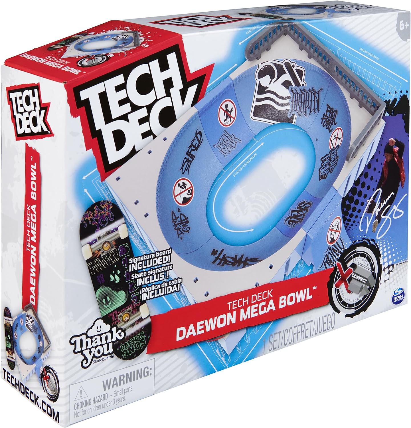 Tech Deck Daewon Mega Bowl X-Connect Park Creator