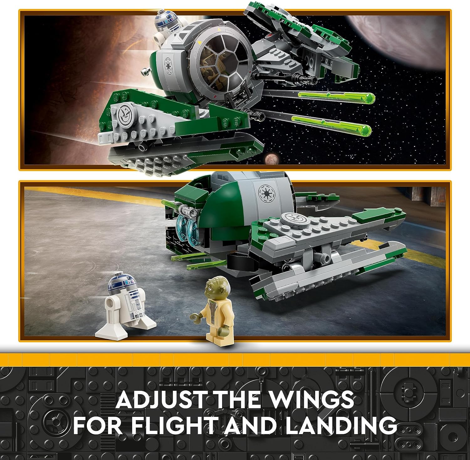 LEGO® | Star Wars: Yoda's Jedi Starfighter (75360)