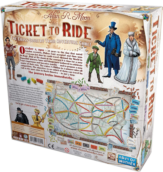 Ticket To Ride: Board Game USA