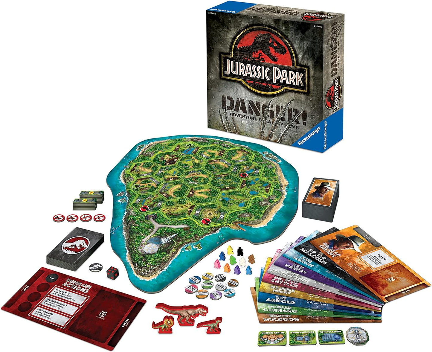 JURASSIC PARK DANGER ADVENTURE STRATEGY GAME