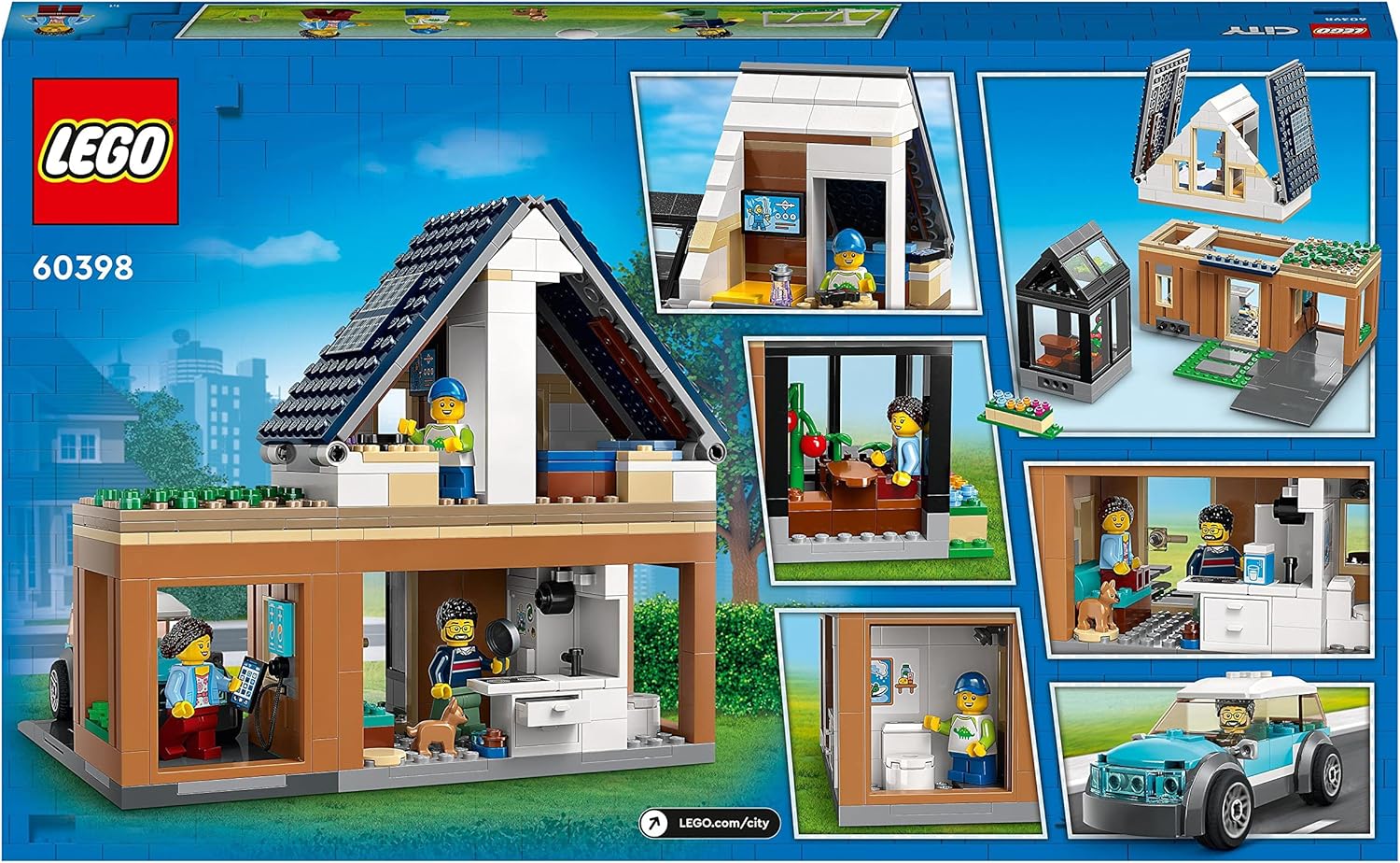 LEGO® | City: Family House and Electric Car (60398)