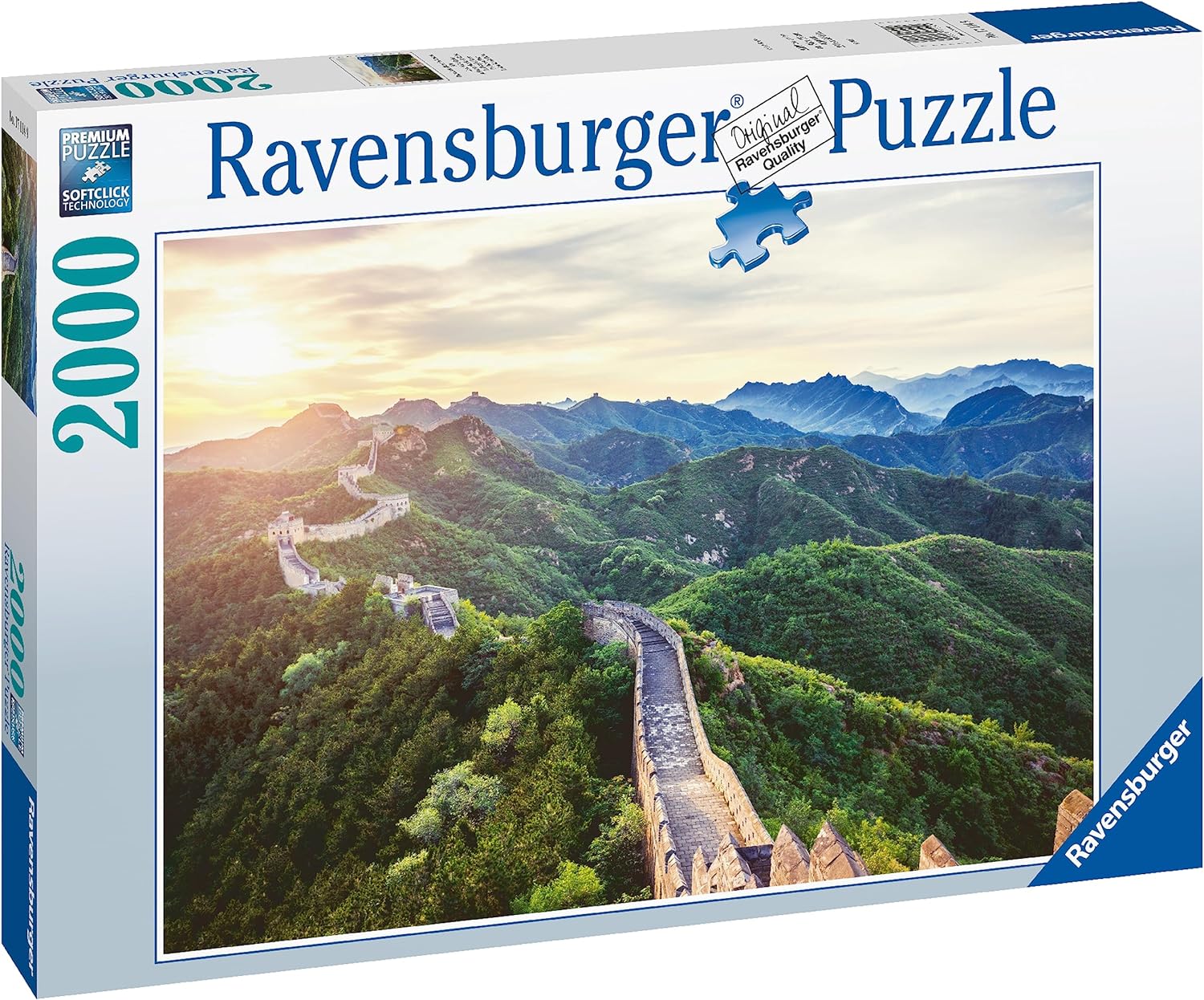 RAVENSBURGER | RAVENSBURGER THE GREAT WALL OF CHINA 2000 PCS PUZZLE