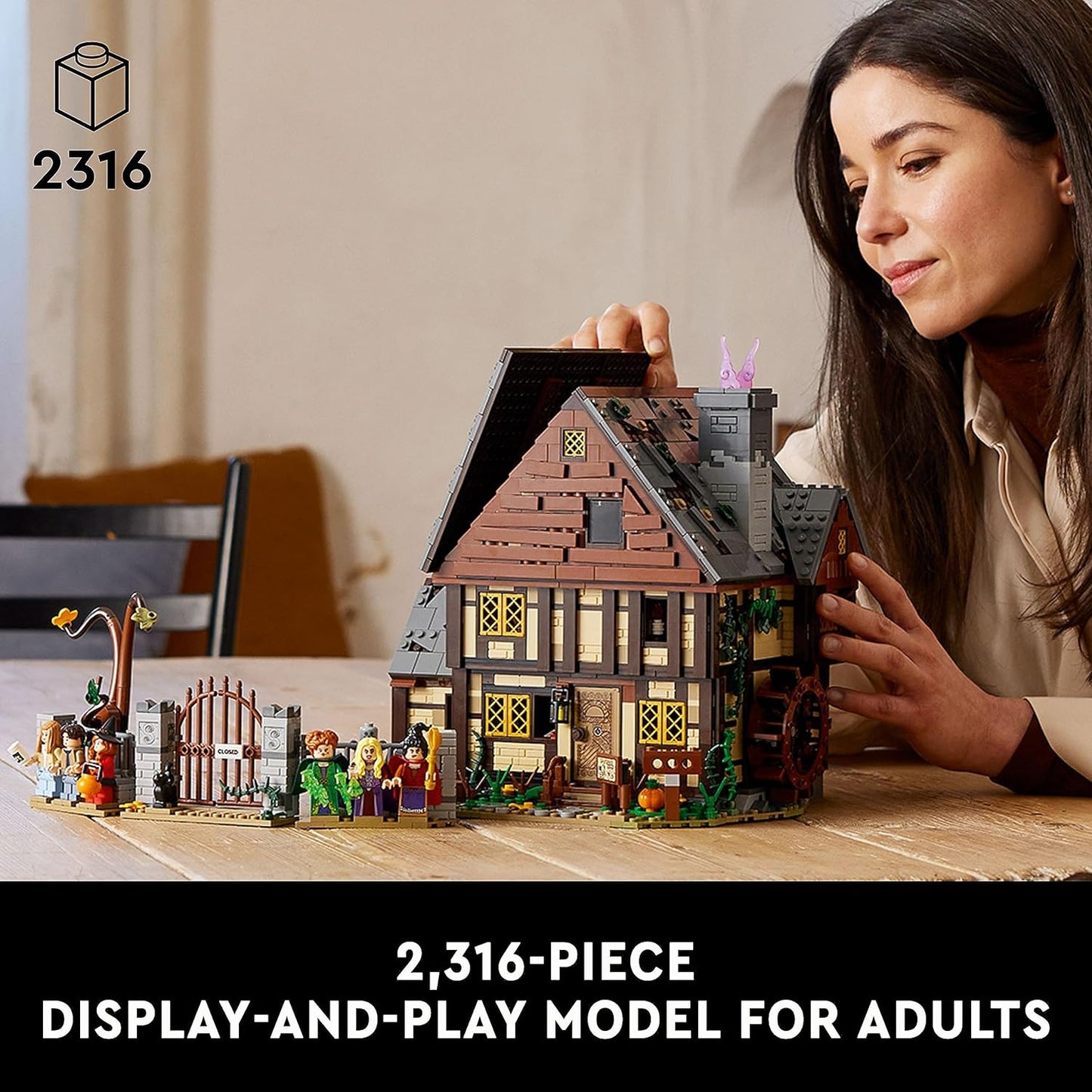 LEGO® | Exclusive, Ideas: Hocus Pocus Sandersons Sisters Cottage (21341)