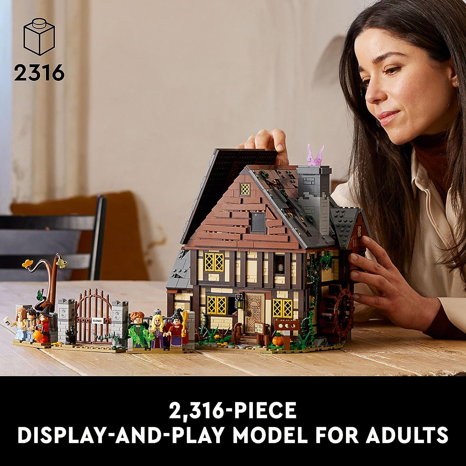 LEGO® | Exclusive, Ideas: Hocus Pocus Sandersons Sisters Cottage (21341)