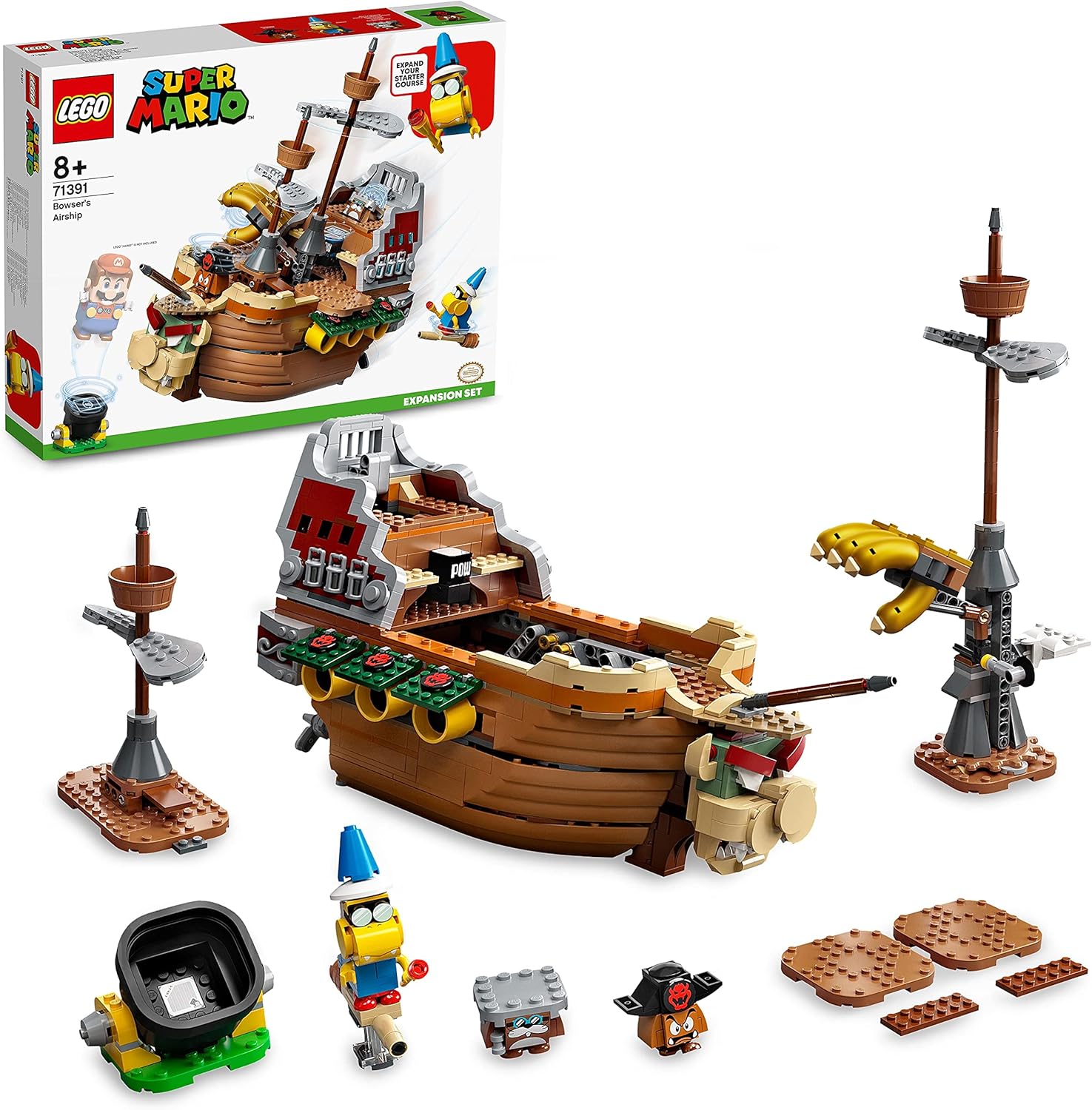 LEGO® | Super Mario: Bowser's Airship Expansion (71391)