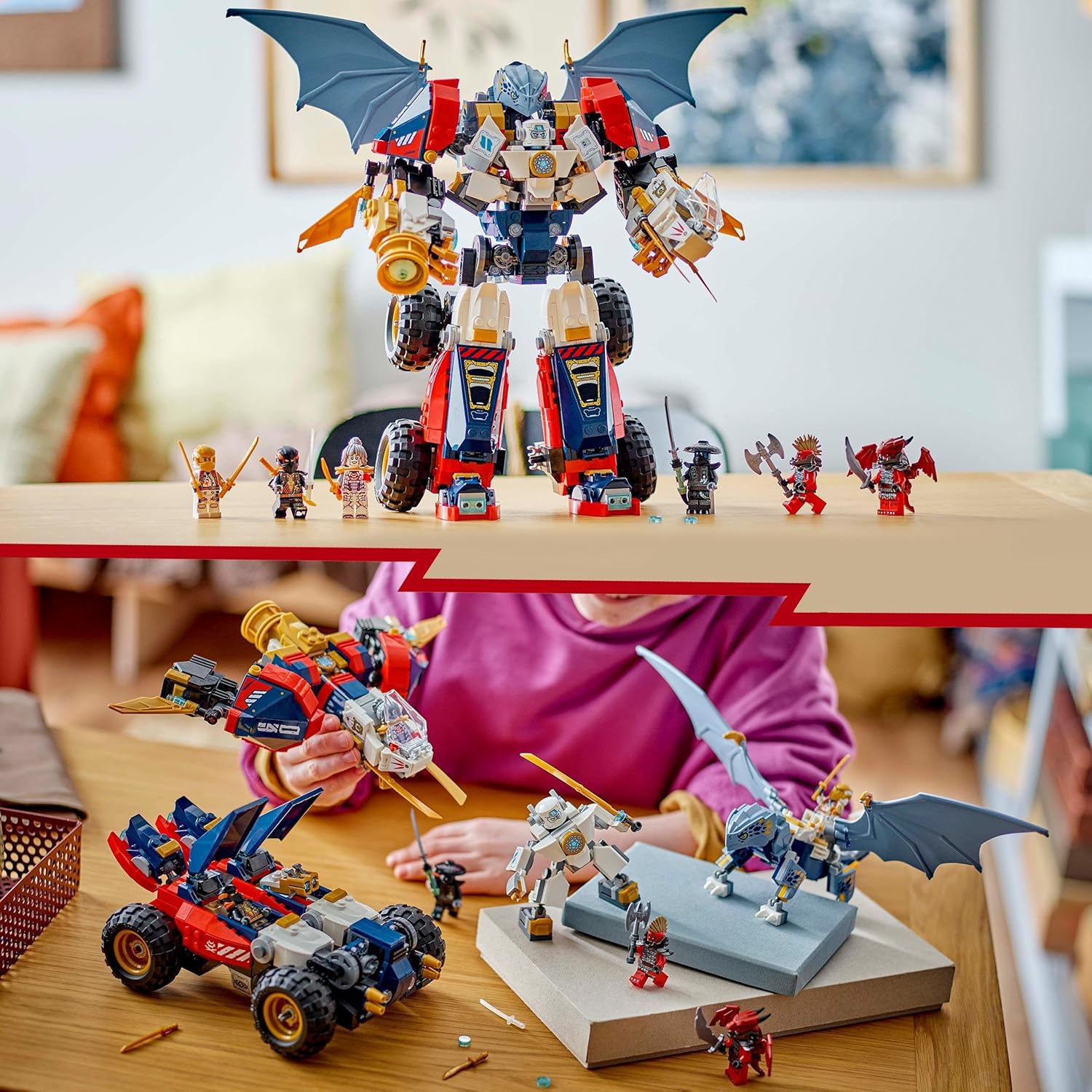 LEGO® | Ninjago: Zane's Ultra Combiner Mech (71834)
