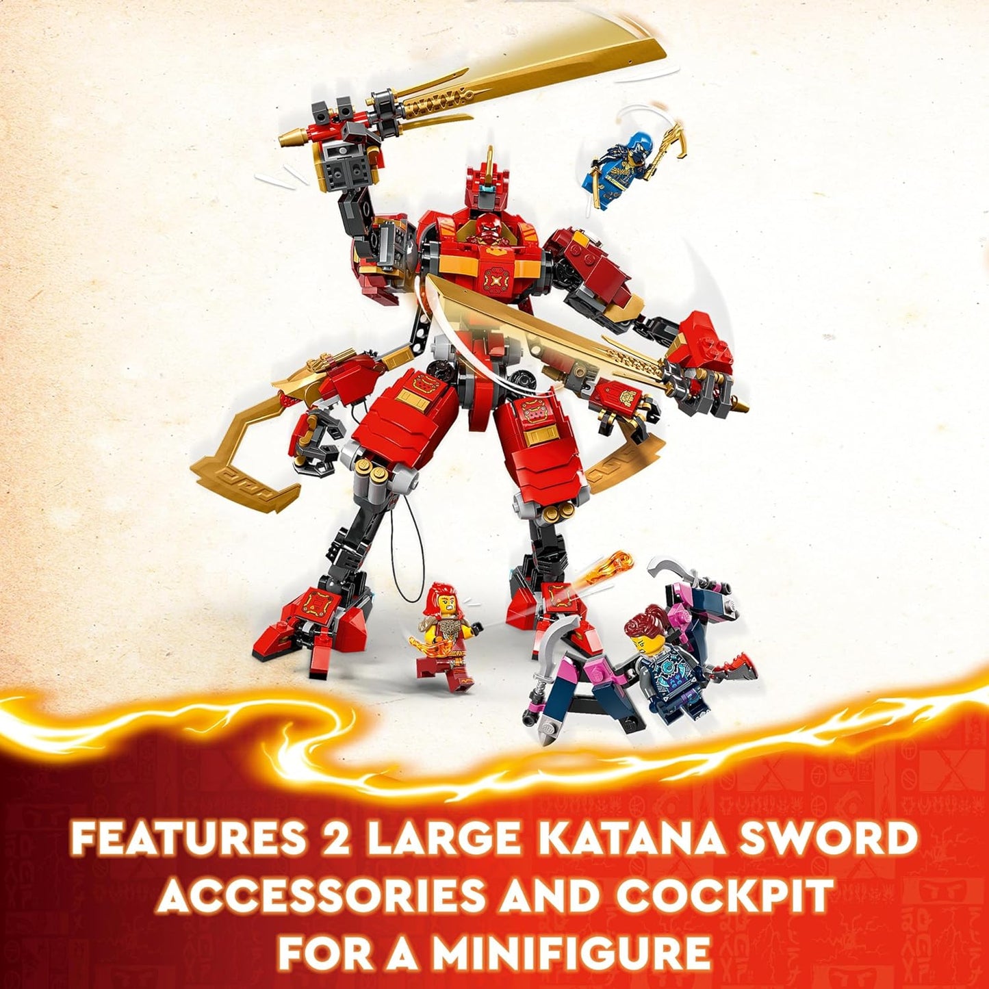 LEGO® | Ninjago: Kai's Ninja Climber Mech (71812)